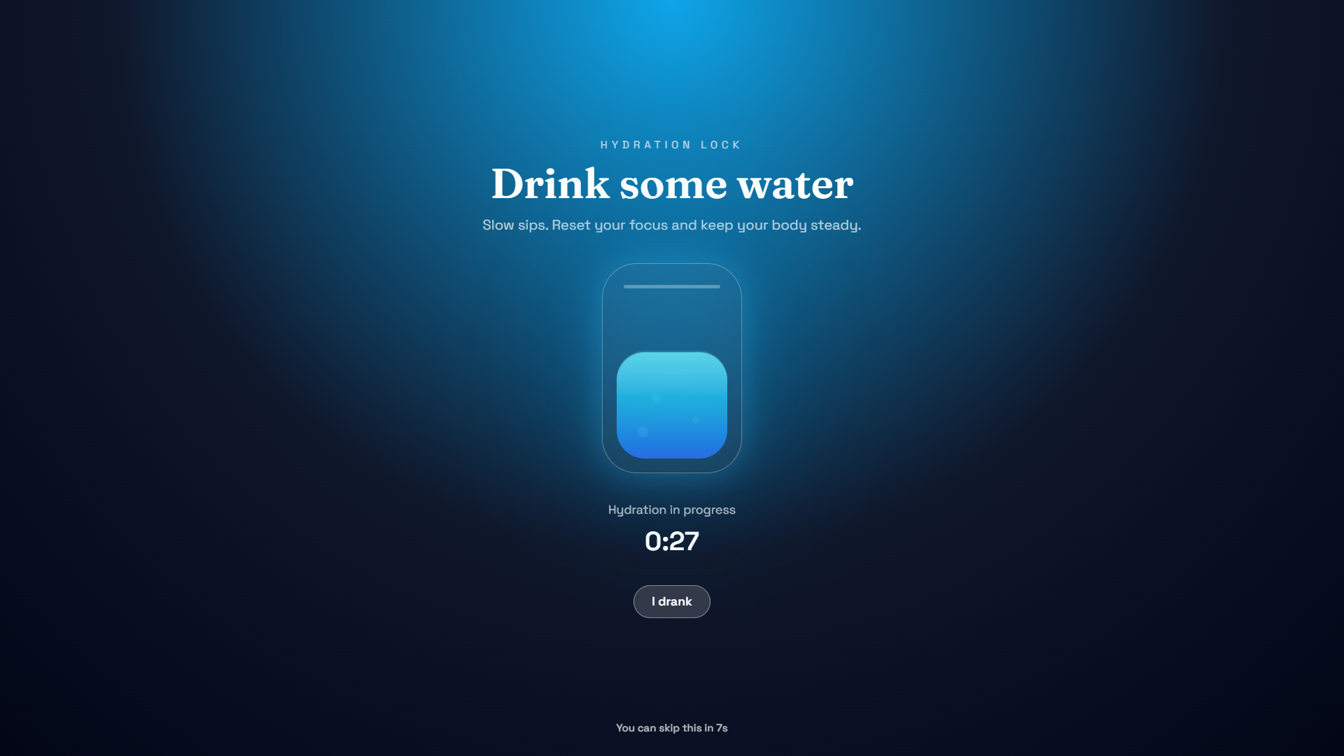 Hydration