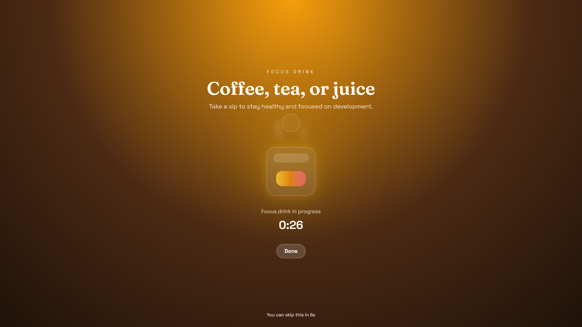 Focus Drink